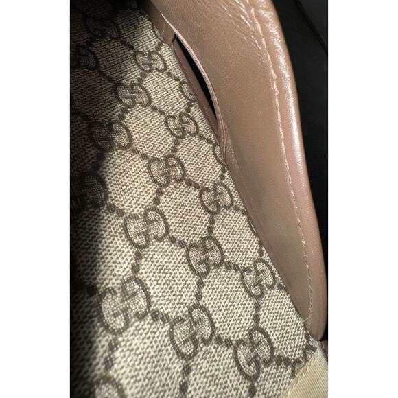 NWOT COA Gucci GG Supreme Leather Slip-on W/ Dust Bags - Picture 13 of 16